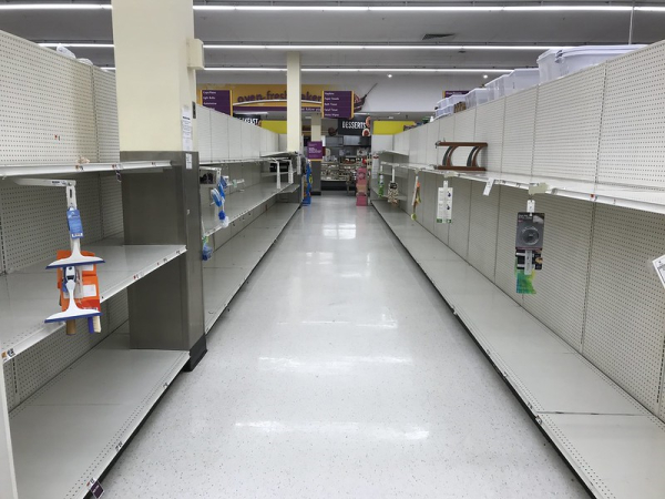 Empty Shelves