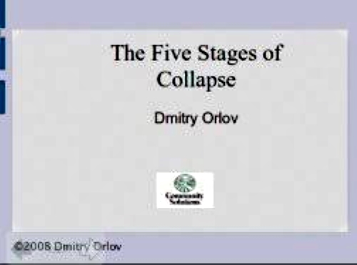 Stages of Collapse