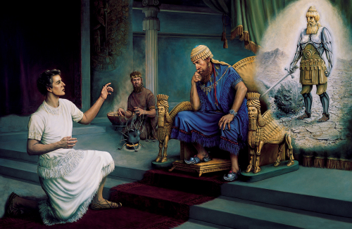 Daniel interprets Nebuchadnezzar's dream